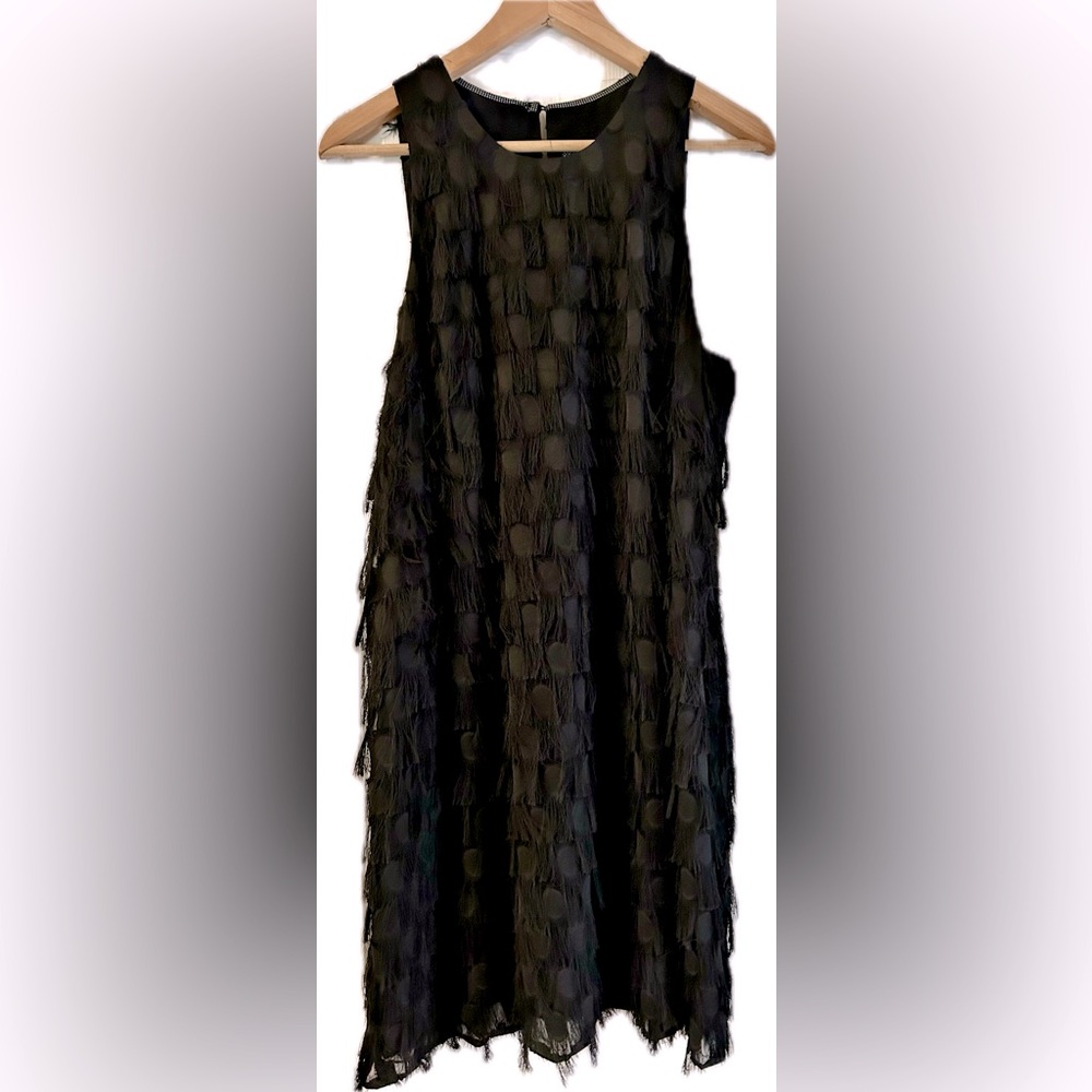 Anthropologie Roxie fringe dress